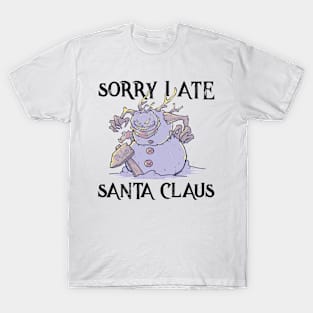 Pastel Goth Snowman Kawaii Gothic  Eboy Egirl Christmas Gift T-Shirt